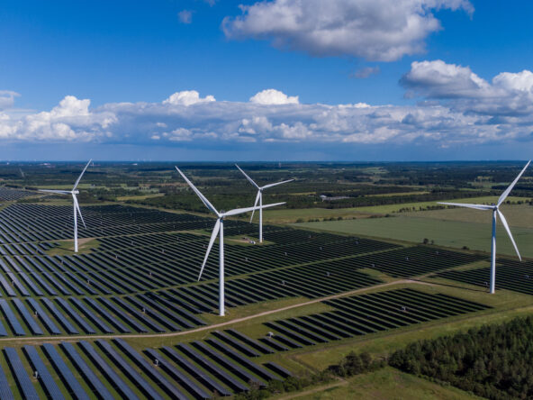 Wind Solar Power Plant